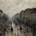 Boulevard Montmartre: Foggy Morning